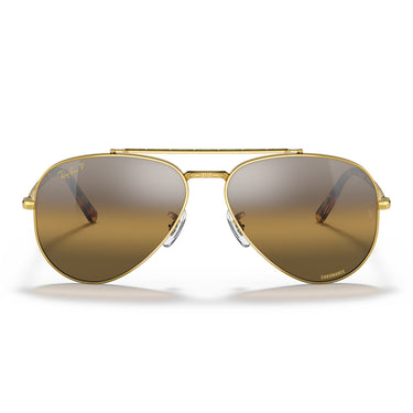 Ray-Ban Gafas de Sol RB3625 9196G5 New Aviator Oro/Marrón Degradado Unisex Polarizadas
