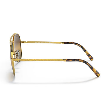 Ray-Ban Okulary Przeciwsłoneczne RB3625 9196G5 New Aviator Złoto/Brąz Gradient Unisex Polaryzowane 3