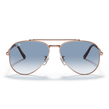 Ray-Ban Okulary Przeciwsłoneczne RB3625 92023F Nowe Aviator Złoto/Niebieski Gradient Unisex