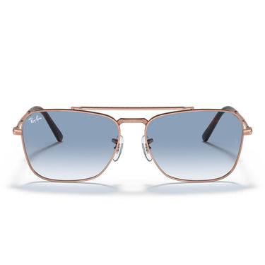 Ray-Ban Sunglasses RB3636 92023F New Caravan Gold/Blue Unisex