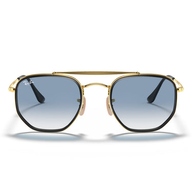 Ray-Ban Okulary Przeciwsłoneczne RB3648M 91673F The Marshall II Złoto/Niebieski Unisex