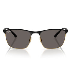 Ray-Ban Occhiali da Sole RB3686 187/B1 Nero Su Arista/Grigio Scuro Unisex