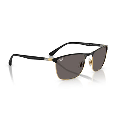 Ray-Ban Sonnenbrille RB3686 187/B1 Schwarz auf Arista/Dunkelgrau Unisex