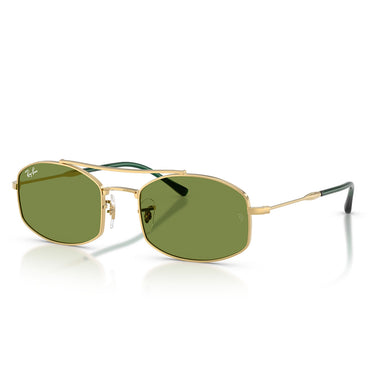 Ray-Ban Sonnenbrille RB3719 001/4E Oro Arista/Verde Unisex 1