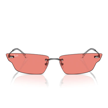 Ray-Ban Sonnenbrille RB3731 004/84 Anh Silber/Rosa Unisex