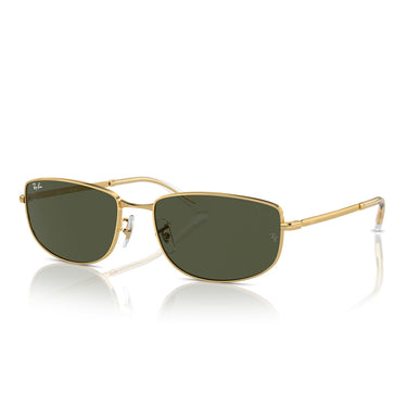 Ray-Ban Okulary Przeciwsłoneczne RB3732 001/31 Złoto/Zielony Unisex 2
