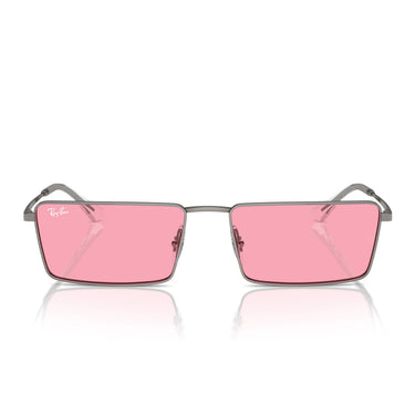 Ray-Ban Okulary Przeciwsłoneczne RB3741 004/84 Emy Srebrny/Różowy Unisex