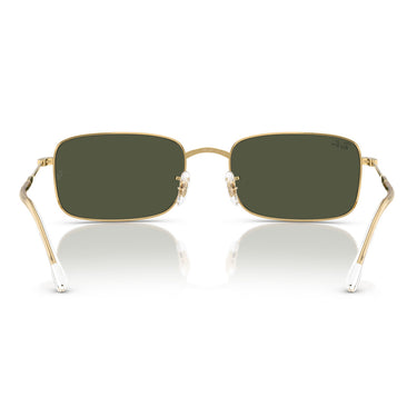 Ray-Ban Okulary Przeciwsłoneczne RB3746 001/31 Złoto/Zielony G-15 Unisex 3