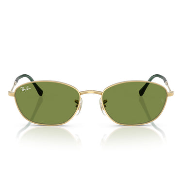 Ray-Ban Okulary Przeciwsłoneczne RB3749 001/4E Złoto Arista/Zielony Unisex