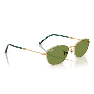 Ray-Ban Okulary Przeciwsłoneczne RB3749 001/4E Złoto Arista/Zielony Unisex 4