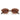 Ray-Ban Okulary Przeciwsłoneczne RB3749 001/C5 Złoto Arista/Czerwony Unisex 5
