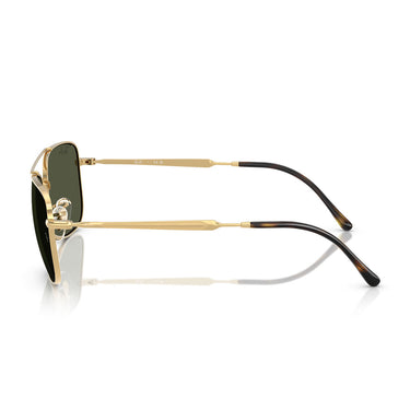Ray-Ban Sunglasses RB3755 001/31 Gold/Green Unisex 3