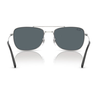 Ray-Ban Sunglasses RB3755 003/R5 Silver/Blue Unisex 3