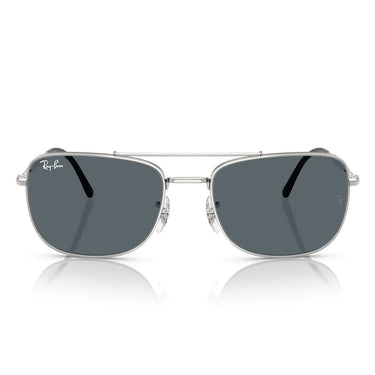 Ray-Ban Okulary Przeciwsłoneczne RB3755 003/R5 Srebrny/Niebieski Unisex