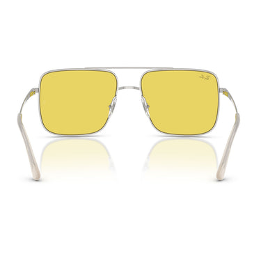 Ray-Ban Sonnenbrille RB3758 003/6D Ari Silber/Gelb Unisex 4