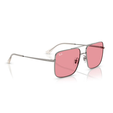 Ray-Ban Sonnenbrille RB3758 004/84 Ari Silber/Rosa Unisex