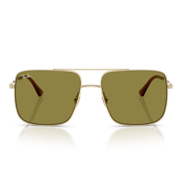 Ray-Ban Lunettes de Soleil RB3758 9213/2 Ari Or/Vert Unisexe