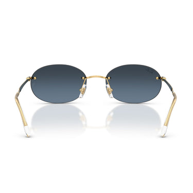 Ray-Ban Okulary Przeciwsłoneczne RB3767 001 4C Złoto Arista Niebieski Gradient Ciemny Szary Unisex 5