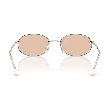 Ray-Ban Occhiali da Sole RB3767 003 MG Argento Ambra Unisex Fotocromatici 6