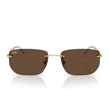 Ray-Ban Okulary Przeciwsłoneczne RB3768 001/73 Złoto Arista/Ciemny Brąz Unisex