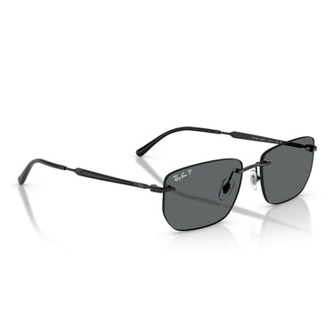 Ray-Ban Okulary Przeciwsłoneczne RB3768 002/81 Czarny/Ciemnoszary Unisex Polaryzacyjne 4
