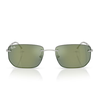 Ray-Ban Okulary Przeciwsłoneczne RB3768 003/6R Srebrne/Zielone Lustro Unisex