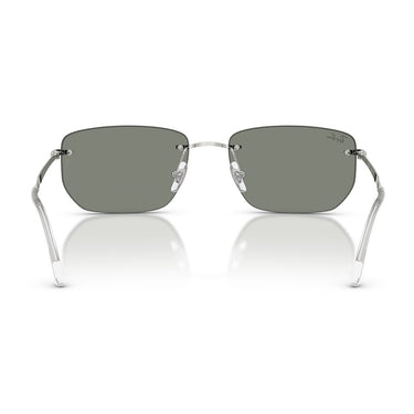 Ray-Ban Okulary Przeciwsłoneczne RB3768 003/6R Srebrny/Zielony Lustrzany Unisex 4