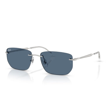 Ray-Ban Okulary Przeciwsłoneczne RB3768 003/80 Srebrny/Ciemnoniebieski Unisex 2