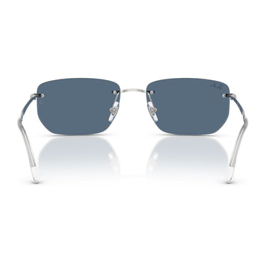 Ray-Ban Okulary Przeciwsłoneczne RB3768 003/80 Srebrny/Ciemnoniebieski Unisex 4