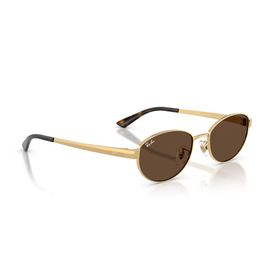 Ray-Ban Sunglasses RB3774D 001/73 Gold Arista/Dark Brown Unisex 5