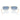 Ray-Ban Occhiali da Sole RB3780 001/3F Oro Arista/Trasparente Sfumato Blu Unisex 3