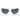 Ray-Ban Occhiali da Sole RB3780 004/R5 Gunmetal/Blu Unisex
