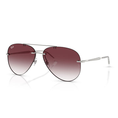 Ray-Ban Occhiali da Sole RB3791 003 8H Argento Viola Sfumato Unisex 2