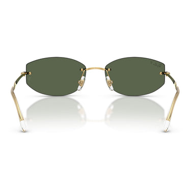 Ray-Ban Occhiali da Sole RB3792 001 9A Oro Arista Verde Scuro Unisex Polarizzati 4