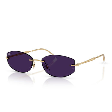 Ray-Ban Occhiali da Sole RB3792 001 MH Oro Arista Ametista Unisex Fotocromatici 4