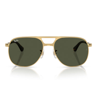 Ray-Ban Occhiali da Sole RB3793 001 31 Bill Max Oro Arista Verde Unisex