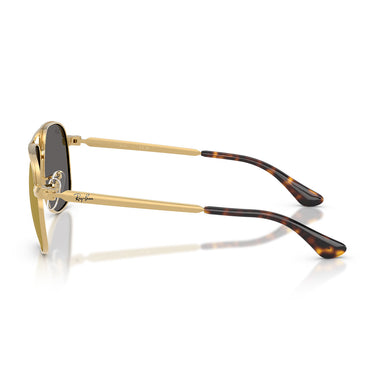 Ray-Ban Occhiali da Sole RB3793 001 93 Bill Max Oro Arista Marrone Specchiato Unisex 3