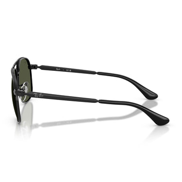 Ray-Ban Occhiali da Sole RB3793 002 31 Bill Max Nero Verde Unisex 3