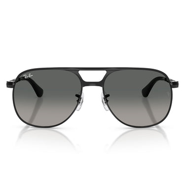 Ray-Ban Occhiali da Sole RB3793 002 71 Bill Max Nero Grigio Chiaro Sfumato Unisex