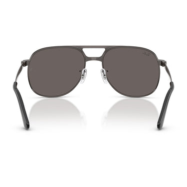 Ray-Ban Occhiali da Sole RB3793 004 B1 Bill Max Gunmetal Grigio Scuro Unisex 4