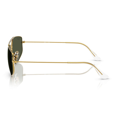 Ray-Ban Okulary Przeciwsłoneczne RB3845 919631 Explorer 5 Złoto/Zielony G-15 Unisex 2