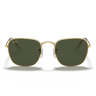 Ray-Ban Lunettes de Soleil RB3857 919631 Frank Or/Vert G-15 Unisexe