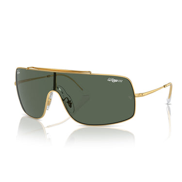 Ray-Ban Sonnenbrille RB3897 001/71 Wings III Gold/Grün Unisex 2