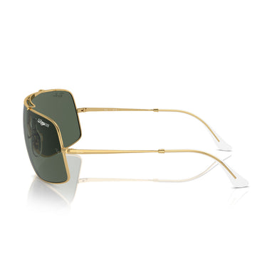 Ray-Ban Sonnenbrille RB3897 001/71 Wings III Gold/Grün Unisex 3
