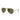 Ray-Ban Okulary Przeciwsłoneczne RB3925 001 58 Aviator Max Złoto Arista Zielony Unisex Polaryzowane 2