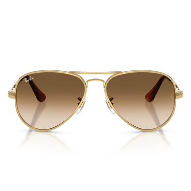 Ray-Ban Okulary Przeciwsłoneczne RB3925 001/51 Aviator Max Złoto Arista/Brązowy Przeźroczysty Unisex