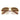 Ray-Ban Okulary Przeciwsłoneczne RB3925 001/51 Aviator Max Złoto Arista/Brązowy Przezroczysty Unisex 6