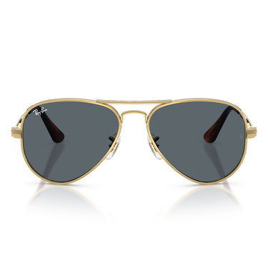 Ray-Ban Okulary Przeciwsłoneczne RB3925 001/R5 Aviator Max Złoto Arista/Niebieski Unisex