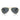 Ray-Ban Okulary Przeciwsłoneczne RB3925 001/R5 Aviator Max Złoto Arista/Niebieski Unisex