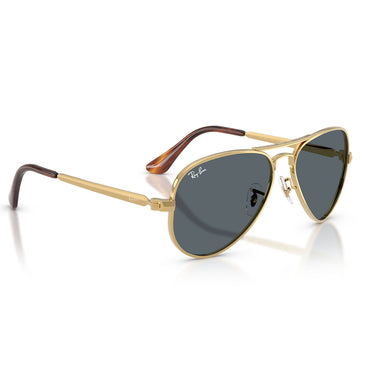 Ray-Ban Okulary Przeciwsłoneczne RB3925 001/R5 Aviator Max Złoto Arista/Niebieski Unisex 5
